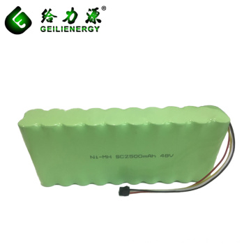 Питание от NiMH SC2500mAh 48В аккумуляторы 